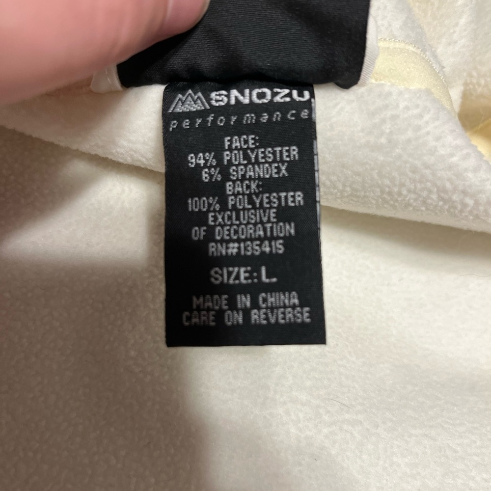 Snozu Performance Winter Coat Jacket White Great … - image 6